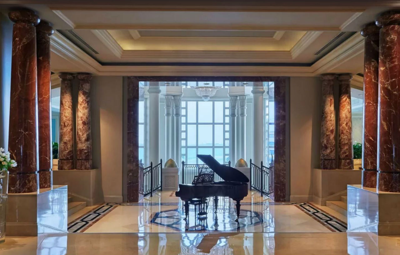 Four Seasons Hotel Doha Exterior foto The lobby